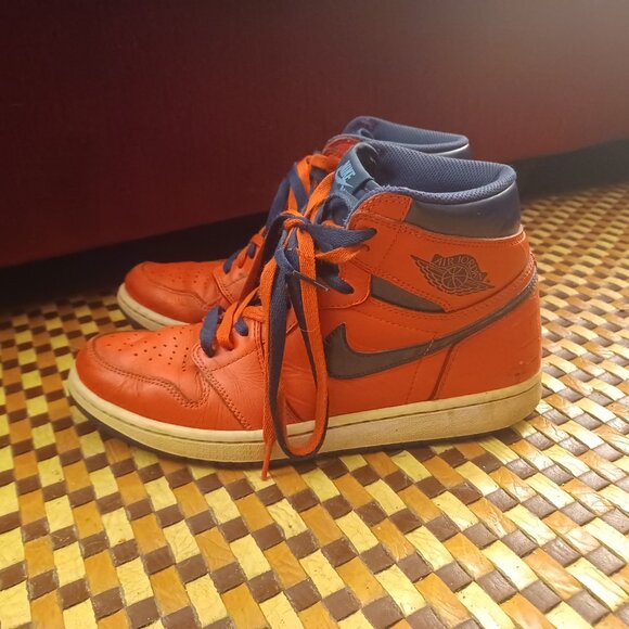 Jordan Nike Air Jordan 1 Retro High David Letterman Sneakers Red Size 9.5 main image 6